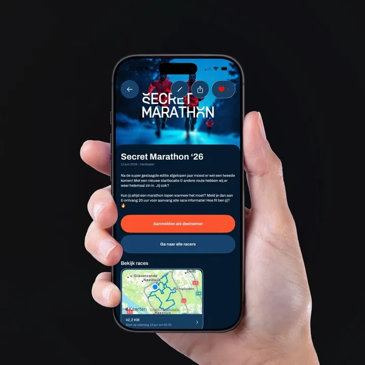 Event in its own branding in the app